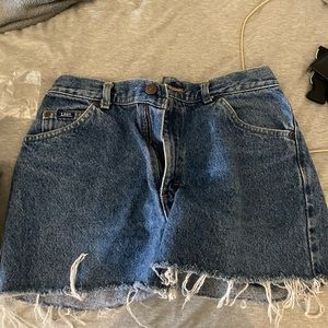 Vintage Lee denim shorts